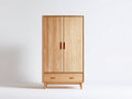 Armadio - Legno - 95 x 52 x 180 cm - Legno naturale - Stile nordico